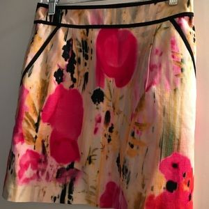 Anthropologie tabitha paint splotch skirt size 2